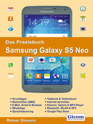 cover image of Das Praxisbuch Samsung Galaxy S5 Neo--Handbuch für Einsteiger